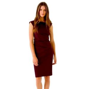 Dvf Gabi Felt wool dress